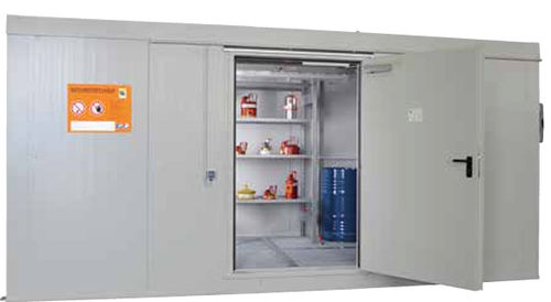 Contenedor de transporte - WSC 5-CL/F90 - LaCont Umwelttechnik GmbH  - de protección / de acero