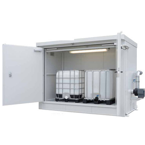 Contenedor de protección - WSC-KTC 2/F90 - LaCont Umwelttechnik GmbH  - de acero