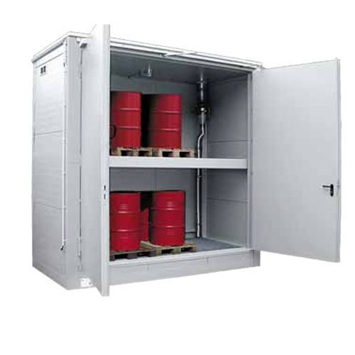 Contenedor de protección - WSC-T-E.2-30 DF/F90 - LaCont Umwelttechnik GmbH  - de acero