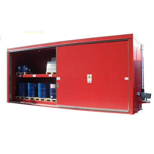 Contenedor de protección - WSC-T-E.2-80 ST/F90 - LaCont Umwelttechnik GmbH  - de acero