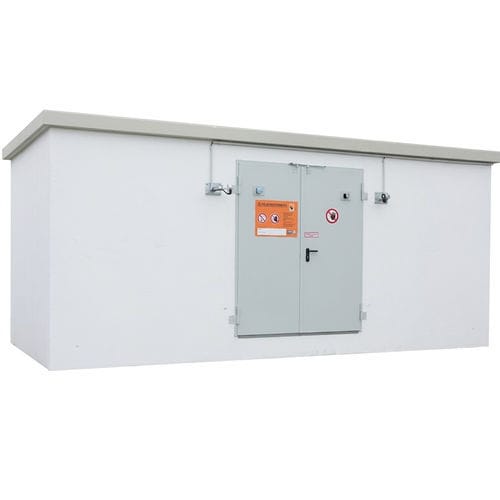 Contenedor de protección - BGL 6 - LaCont Umwelttechnik GmbH  - para almacenamiento / de acero / reforzado