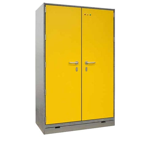 Armario de almacenamiento - B80-8023-A - LaCont Umwelttechnik GmbH  - de suelo / con puertas dobles / para baterías de iones de litio