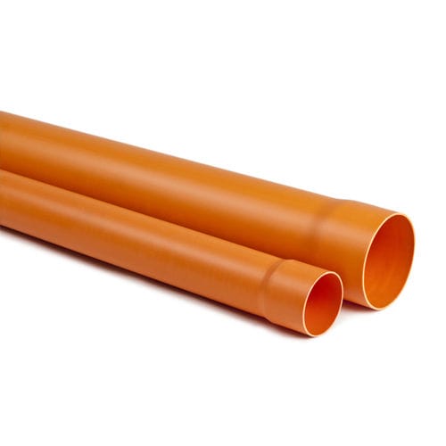 Tubería rígida para agua - LARETER SpA  - para aguas residuales / de PVC / para obra de construcción