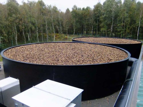 Biofiltro de gas - LIKUSTA Umwelttechnik - con cesta / centrífugo / para el tratamiento de olores y de COV