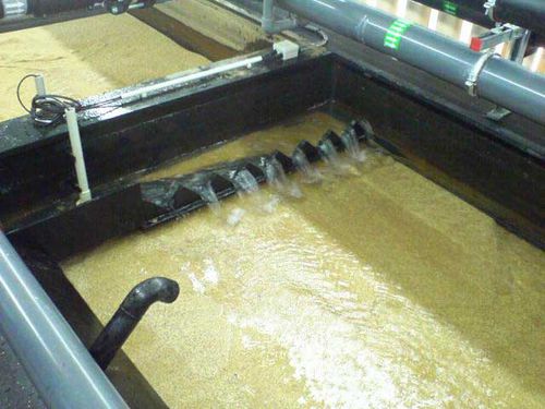 Microplanta para tratamiento de aguas residuales con sistema de biofiltrado - LIKUSTA Umwelttechnik - compacta