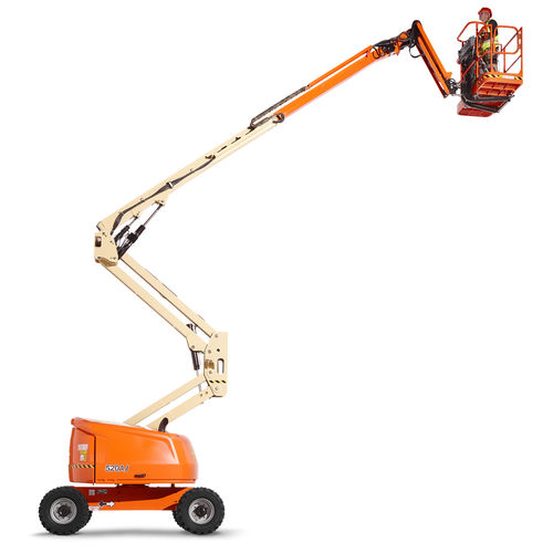 Cesta articulada con ruedas - 520AJ - JLG Industries Inc. - diésel