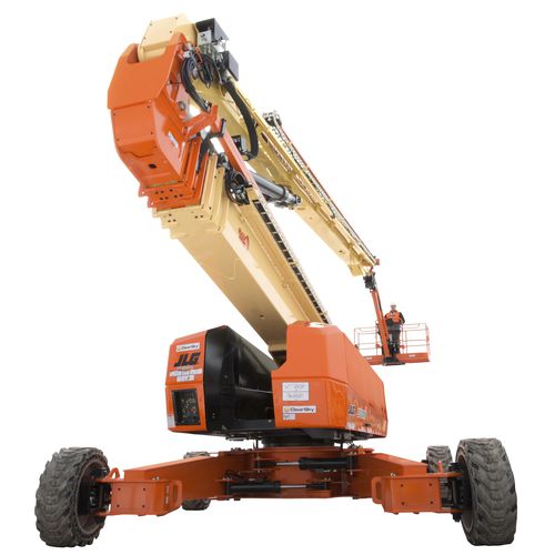 Cesta articulada con ruedas - 1500AJP - JLG Industries Inc. - diésel / para uso exterior