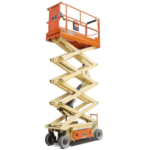 Plataforma elevadora de tijera con ruedas - ES2632 - JLG Industries Inc. - eléctrica / para interior