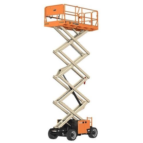Plataforma elevadora de tijera con ruedas - RT4069 - JLG Industries Inc. - para terreno difícil