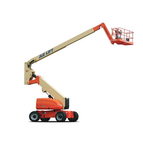 Cesta articulada con ruedas - 800AJ - JLG Industries Inc. - alimentada por batería / diésel / para terreno difícil