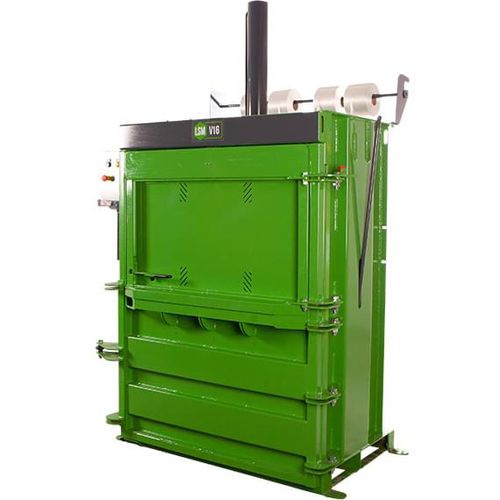 Prensa de balas para cartón - V16  - LSM Recycling Equipment - para papel / para plástico / para residuos