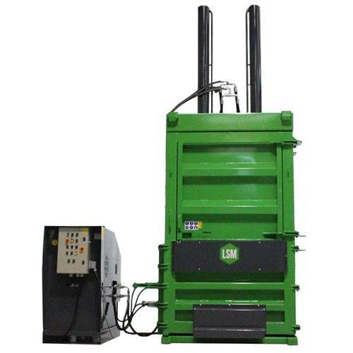 Prensa de balas para cartón - V85 - LSM Recycling Equipment - para plástico / para residuos / para neumáticos