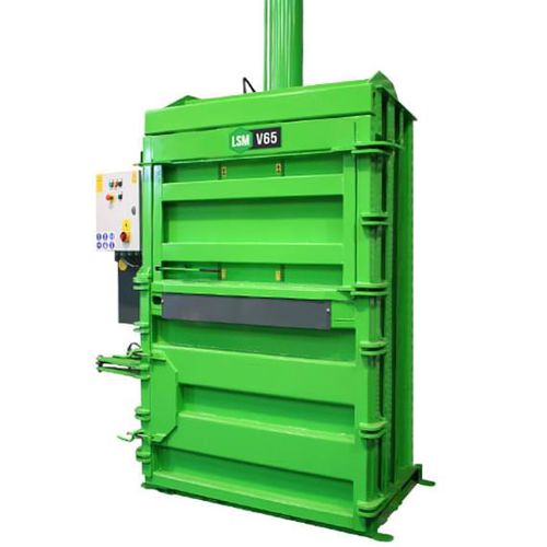 Prensa de balas para cartón - V65 - LSM Recycling Equipment - para papel / para plástico / para metales