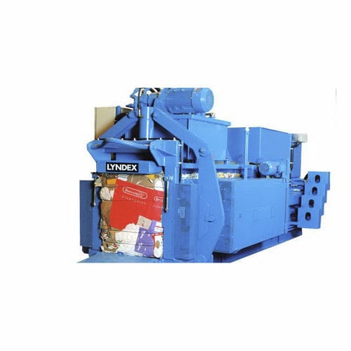 Prensa de balas para cartón - Bimin - Lyndex Recycling Systems Ltd - para papel / para residuos / horizontal