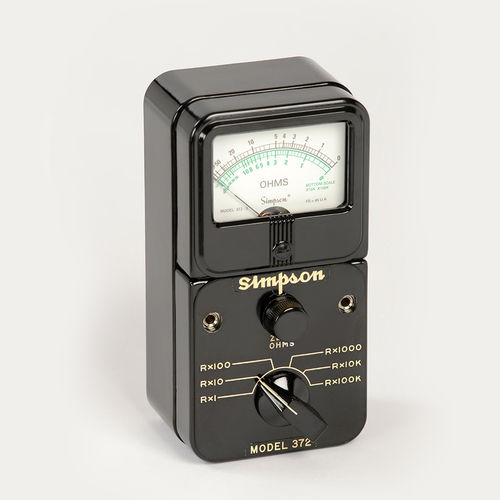 Óhmetro analógico - 372-3 series - Simpson - portátil