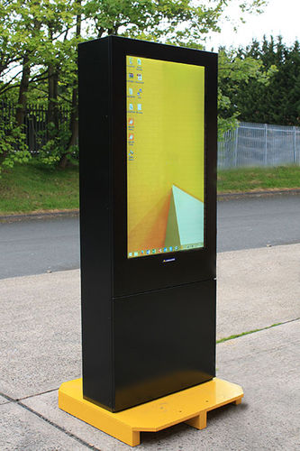 Tótem publicitario - PDS-55-TO-P - Armagard Ltd - para visualización LCD