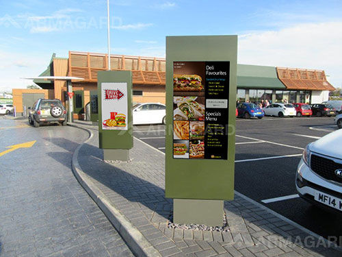 Caja de pie - Armagard Ltd - rectangular / industrial / de exterior