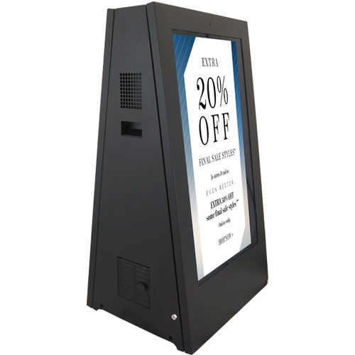 Visualizador de comunicación visual - PDS-43-PTA (DUAL SIDED, 700 NITS) - Armagard Ltd - LCD / de alta definición / de información para pasajeros