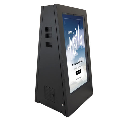 Visualizador de comunicación visual - PDS-43-PTA (DUAL SIDED, 2,500 NITS) - Armagard Ltd - LCD / de alta definición / de información para pasajeros