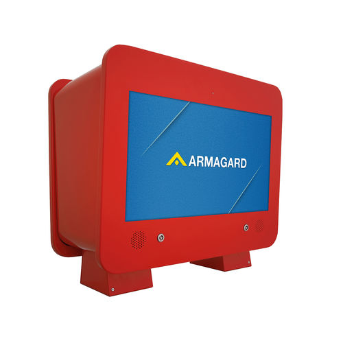 Visualizador para estación de servicio - PDS-24-PP-L-CB2-4X - Armagard Ltd - LED / 1920 x 1080 / de alta definición