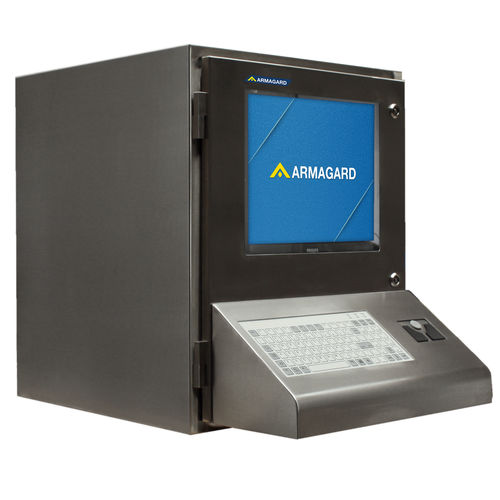 Caja para PC - SENC-900 - Armagard Ltd - sobresaliente / rectangular / de acero inoxidable