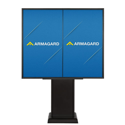 Tótem digital - Armagard Ltd - con dos pantallas