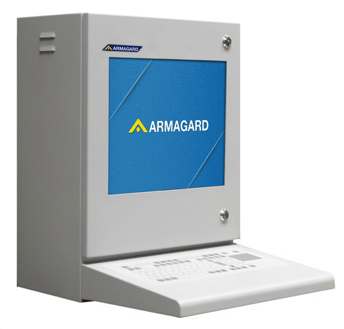 Caja para PC - PENC-300 - Armagard Ltd - de pared / rectangular / de acero dulce