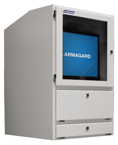 Caja para ordenador de sobremesa - PENC-900 - Armagard Ltd - rectangular / de policarbonato / de acero dulce