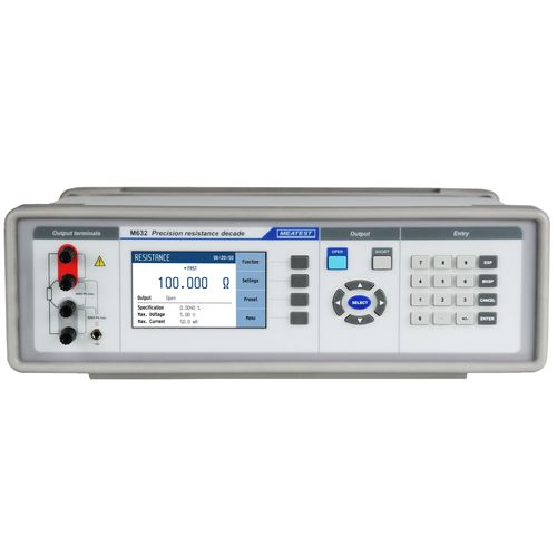 Caja de década de precisión - M632 - Meatest spol. s r.o.  - programable / de resistencias