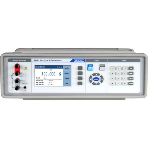Simulador de precisión - M631 - Meatest spol. s r.o.  - RTD