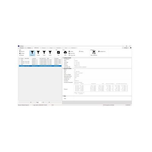 Software para informes - WinQbase - Meatest spol. s r.o.  - de base de datos / de calibración / de laboratorio