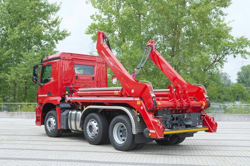 Camión volquete - AK 16 - MEILLER F. X. Fahrzeug- und Maschinenfabrik GmbH & Co KG - de 3 ejes / para obra
