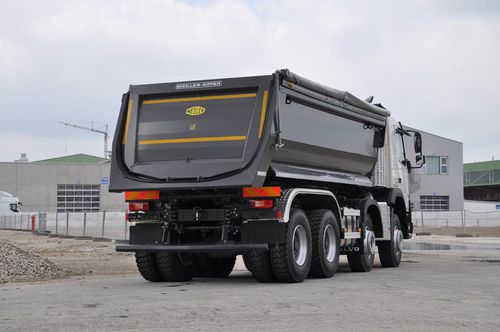 Volquete de 3 ejes - P series - MEILLER F. X. Fahrzeug- und Maschinenfabrik GmbH & Co KG - de 4 ejes / de 5 ejes