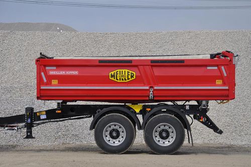 Remolque volquete - MZDA 18.23 series - MEILLER F. X. Fahrzeug- und Maschinenfabrik GmbH & Co KG - en bloque de hormigón / para arena / de 2 ejes