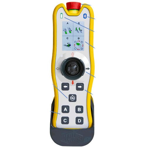Radiomando - i.s.a.r.-control 3 - MEILLER F. X. Fahrzeug- und Maschinenfabrik GmbH & Co KG - con botones / de joystick / industrial