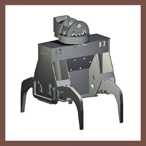 Pulpo para excavadora - MPR series - MINELLI SRL a socio unico - hidráulico / para chatarra