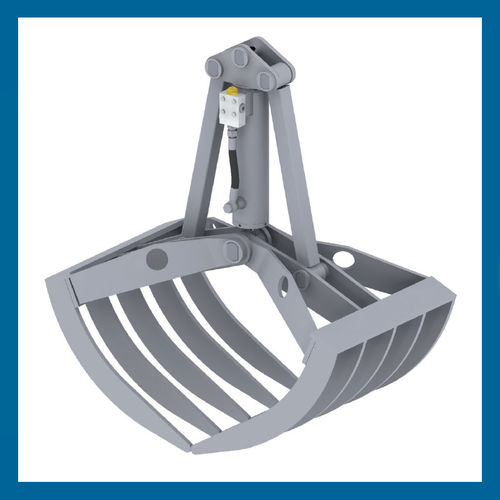 Pulpo para excavadora - MFL series - MINELLI SRL a socio unico - hidráulico / para chatarra / para la recogida de residuos