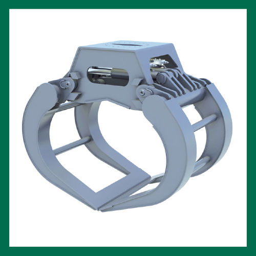 Pulpo para excavadora - MPT series - MINELLI SRL a socio unico - hidráulico / para chatarra / de leña