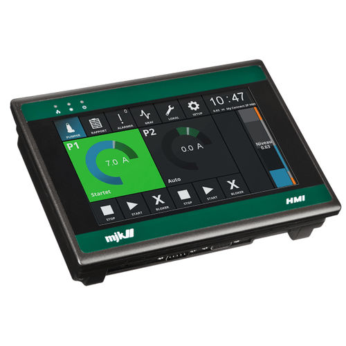HMI con pantalla táctil - MJK - empotrable / 800 x 480 / TFT LCD