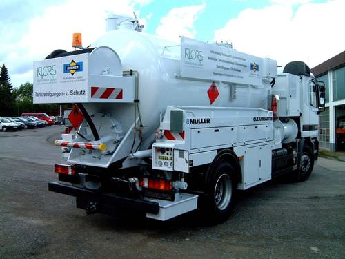 Camión hidrolimpiador - CLEANMASTER - MÜLLER Umwelttechnik GmbH & Co. KG - de 2 ejes