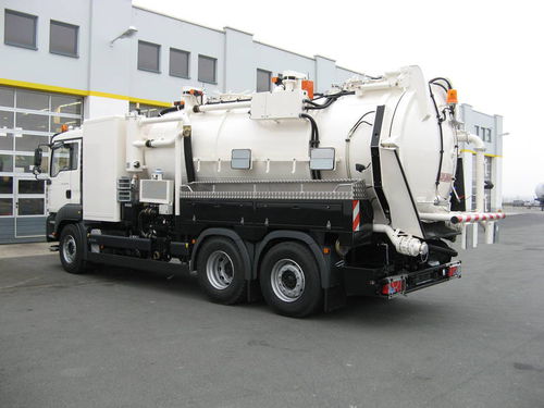Camión aspirador pocero - max. 40 t | VACUMASTER ADR - MÜLLER Umwelttechnik GmbH & Co. KG - de 3 ejes