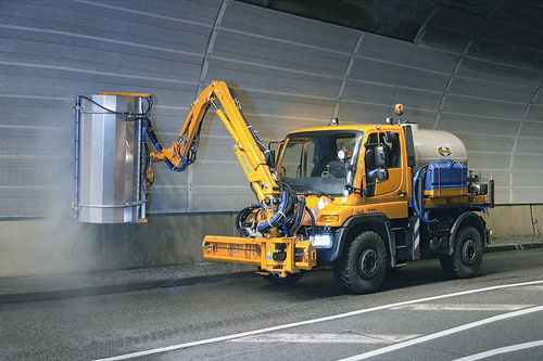 Barredora para montaje en vehículo - MFK 500-T - MULAG Fahrzeugwerk Heinz Wössner GmbH u. Co. KG - hidráulica / de exterior