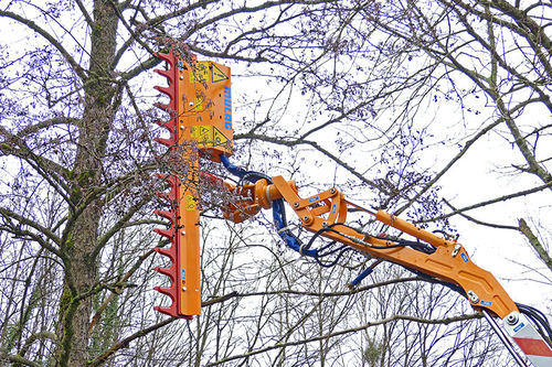 Cabezal de cortarramas para excavadora - AWS 2200 - MULAG Fahrzeugwerk Heinz Wössner GmbH u. Co. KG
