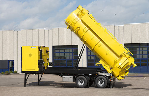Semirremolque cisterna - Vacu-Press® Maxloader Plus V2 - Naaktgeboren Rotterdam B.V.  - de 2 ejes / de acoplamiento / de succión