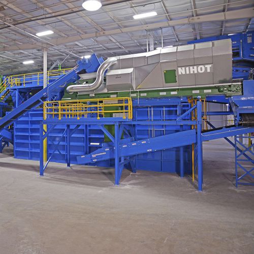 Separador de desechos - SDi  - Nihot Recycling Technology B.V.  - de aire / de tambor / de proceso