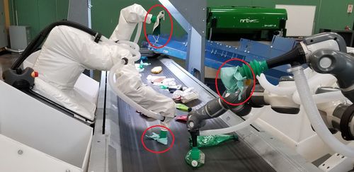 Clasificador robotizado - Max-AI®  - Nihot Recycling Technology B.V.  - de botellas / para residuos / para material plástico