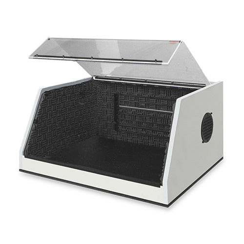 Caja rectangular - Associated Research - con dispositivos de cierre / de seguridad / compacta