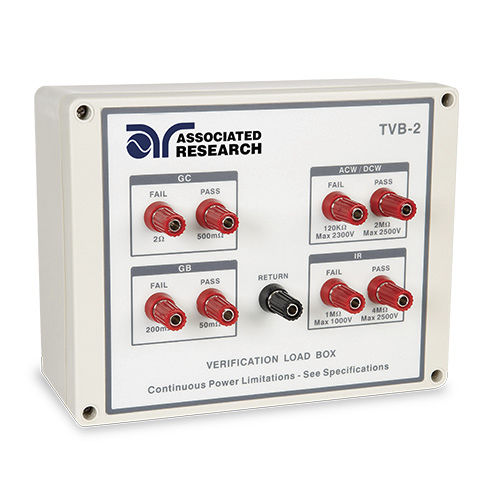 Comprobador de seguridad eléctrica -  TVB-2 - Associated Research - de continuidad / de resistencia de aislamiento / para aparatos eléctricos