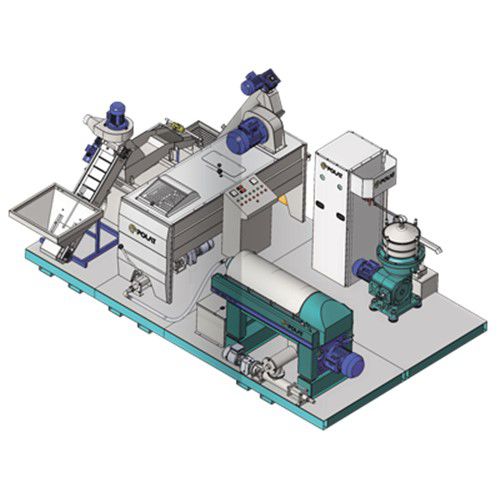 Decantador para aceite de oliva - PMS 230 / PX 10 - POLAT MAKINA SANAYI VE TICARET A.S.  - centrífugo / horizontal