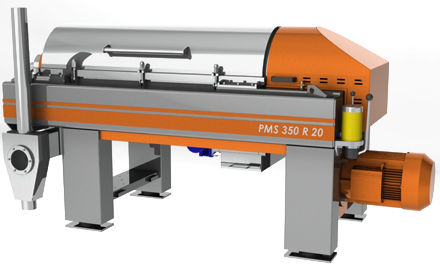 Decantador para la industria - PMS 350 / R 20 - POLAT MAKINA SANAYI VE TICARET A.S.  - centrífugo / horizontal